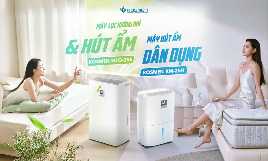 Kosmen KM-25N và Kosmen ECO-35E đều được tích hợp bộ lọc thông minh