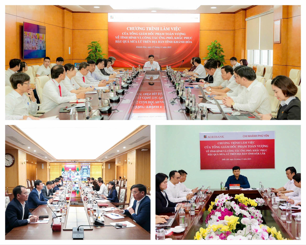 Toàn cảnh chương trình làm việc của Đoàn công tác.