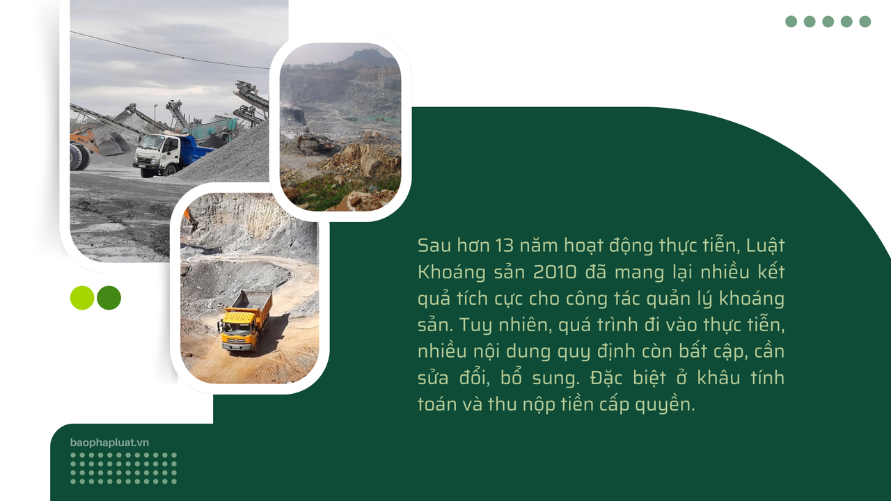 Tiền cấp quyền khai thác khoáng sản và & những thay đổi quan trọng trong Luật Địa chất và Khoáng sản 2024