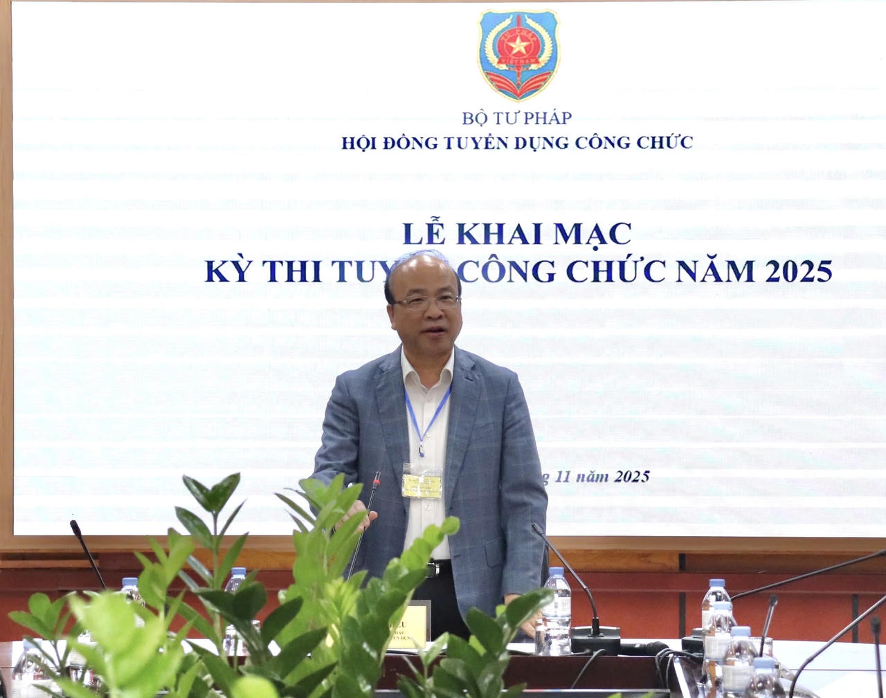 Thứ trưởng Phan Chí Hiếu phát biểu khai mạc