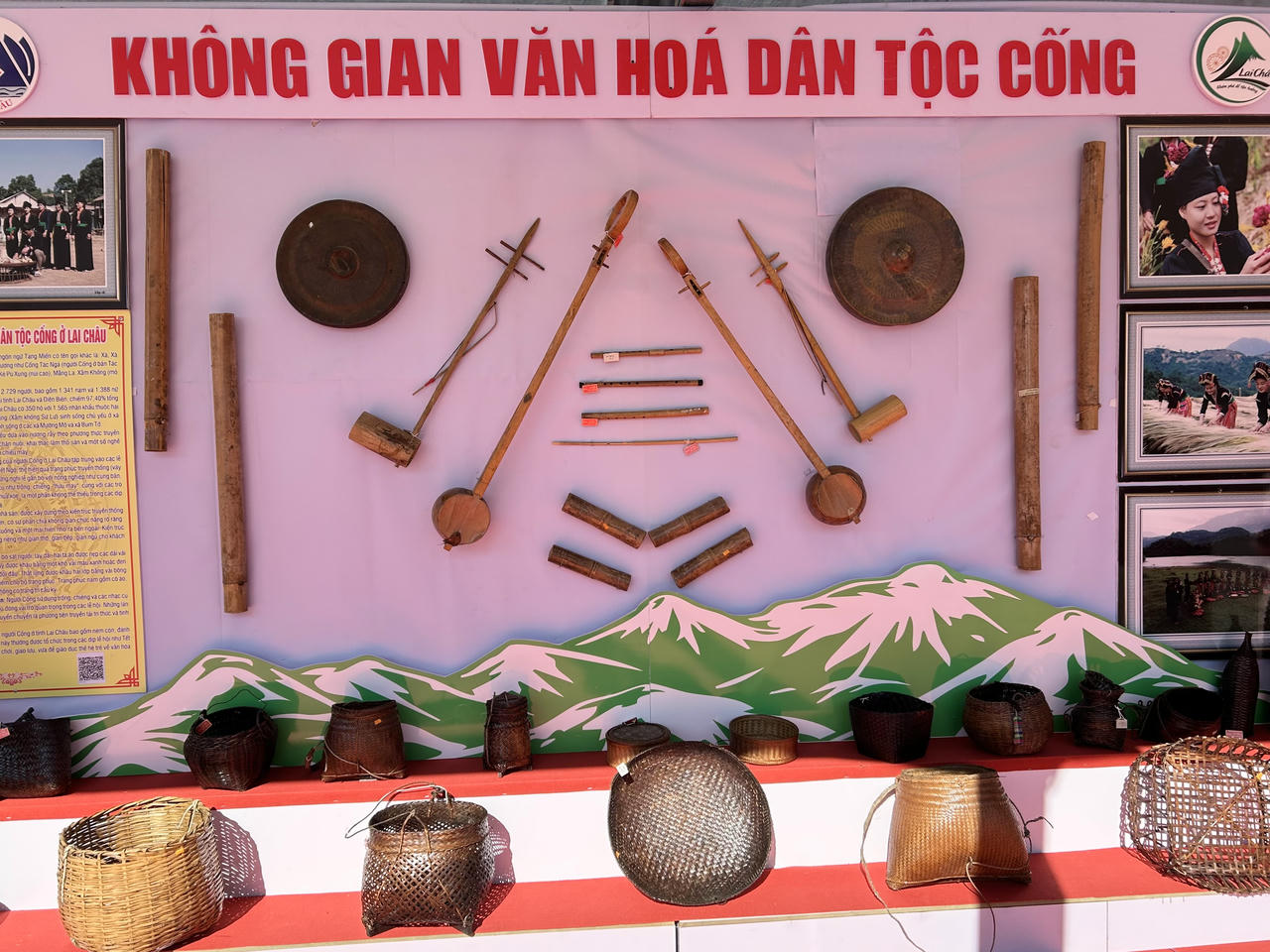 Du khách có thể tìm hiểu về nghề thủ công, nhạc cụ truyền thống, phong tục sinh hoạt và đời sống tinh thần của từng dân tộc qua hệ thống hiện vật được chọn lọc kỹ lưỡng.