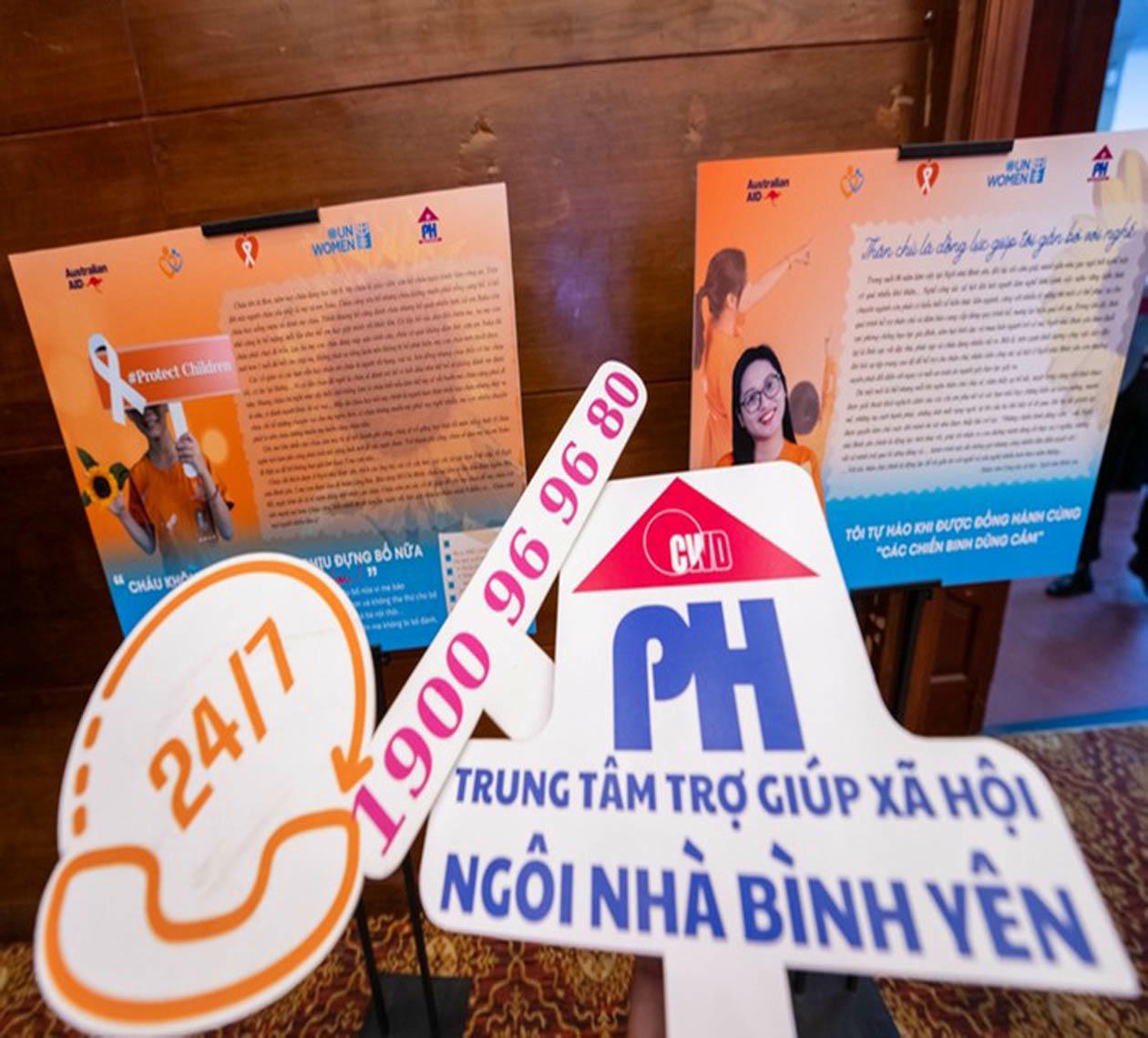 Sau gần 20 năm hoạt động, Ngôi nhà Bình yên thực là một “điểm tựa” của hàng nghìn phụ nữ. 
(Nguồn: CWD)