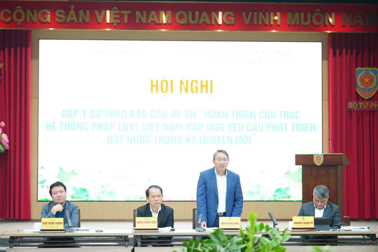 Bảo đảm tính logic, khoa học và sự nhất quán của Đề án hoàn thiện cấu trúc hệ thống pháp luật Việt Nam