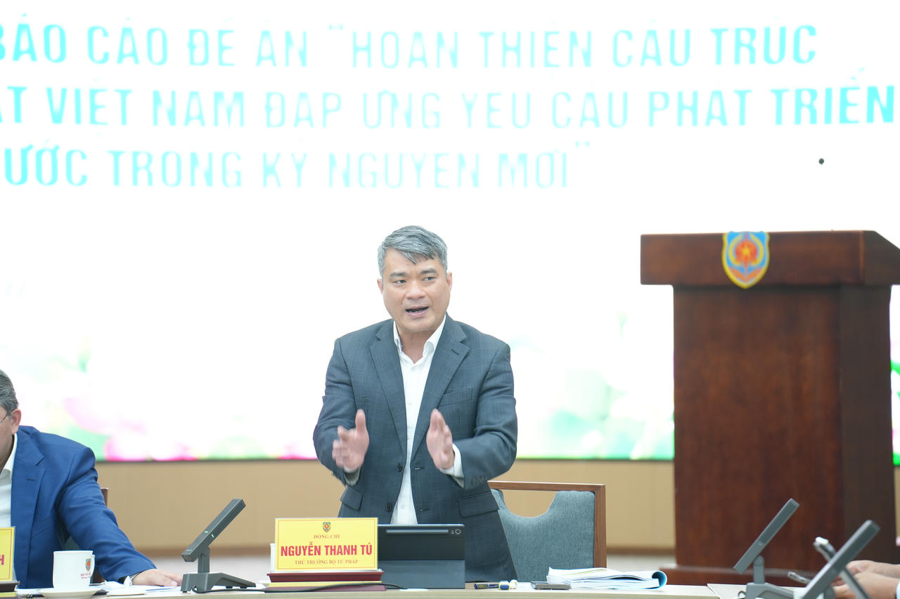 Thứ trưởng Nguyễn Thanh Tú.