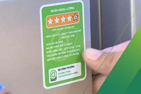 Danh mục phương tiện, thiết bị phải thực hiện dán nhãn năng lượng từ năm 2026