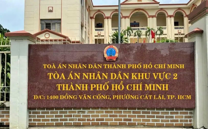 Tòa án nhân dân TP. Thủ Đức (Nay là TAND khu vực 2 TP. Hồ Chí Minh)