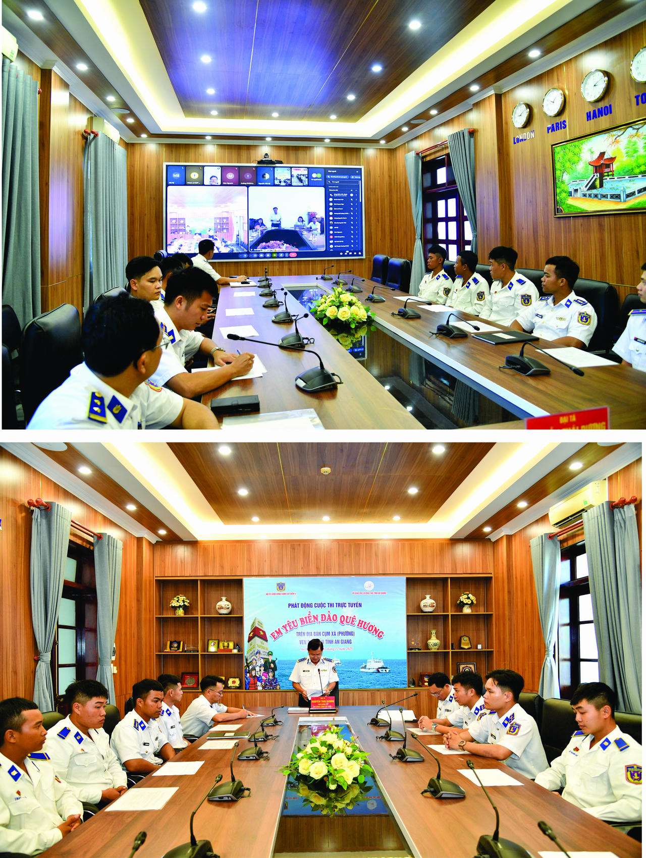 Quang cảnh buổi phát động cuộc thi.