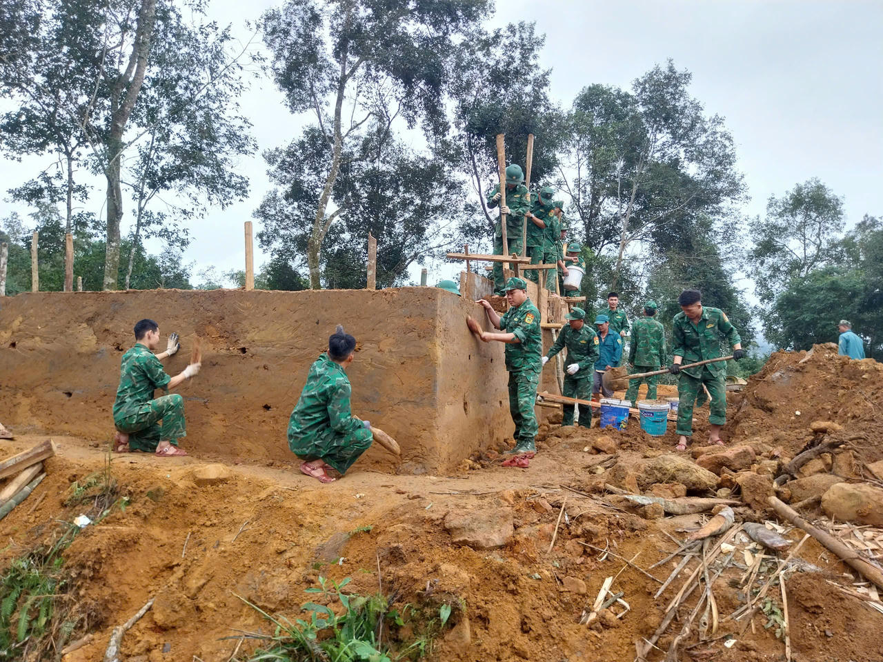 Những căn nhà mang dấu ấn Biên phòng ở miền biên cương Điện Biên