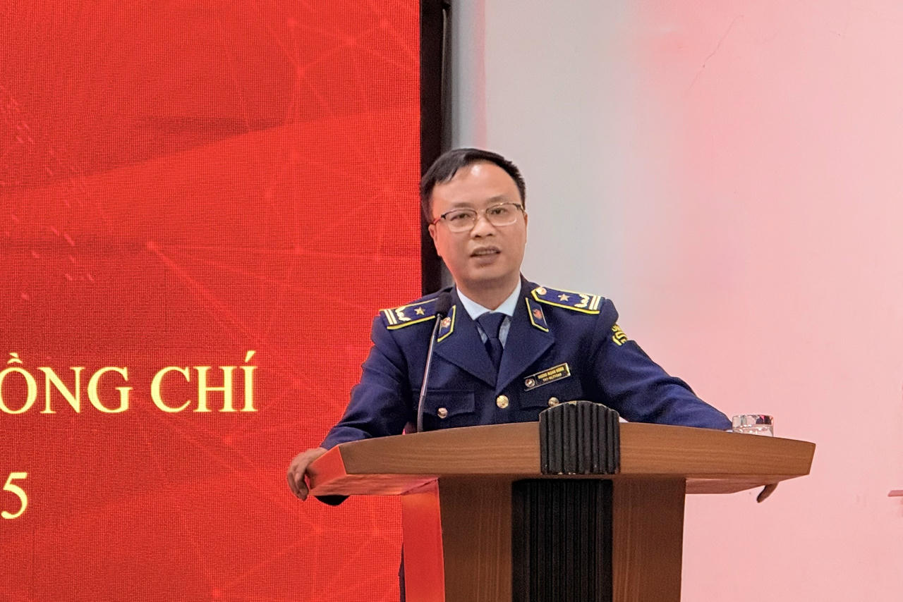 Ông Dương Mạnh Hùng - Phó Chi cục trưởng Chi cục QLTT TP Hà Nội. 