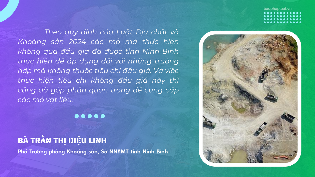 Đấu giá quyền khai thác khoáng sản: Từ chính sách đến thực tiễn vận dụng