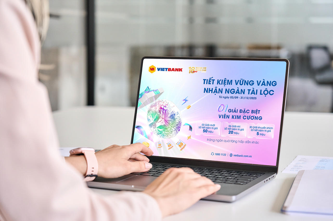 Chương trình “Tiết kiệm vững vàng, nhận ngàn tài lộc” thu hút hàng chục nghìn khách hàng tham dự