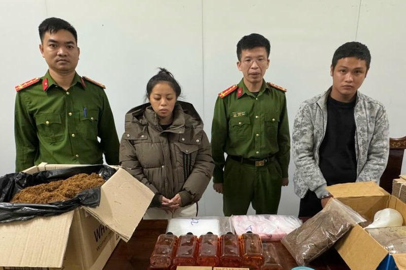 Bắt đôi nam nữ mua bán ma túy Tobacco quy mô lớn