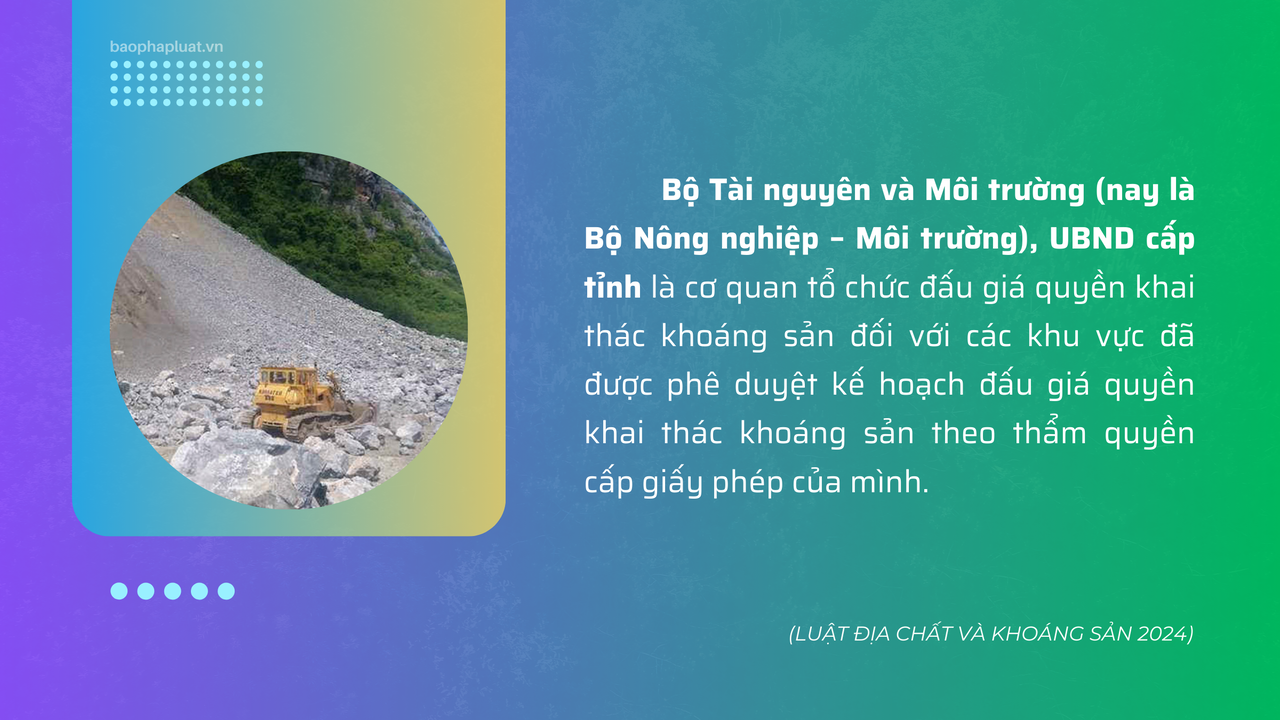 Đấu giá quyền khai thác khoáng sản: Từ chính sách đến thực tiễn vận dụng