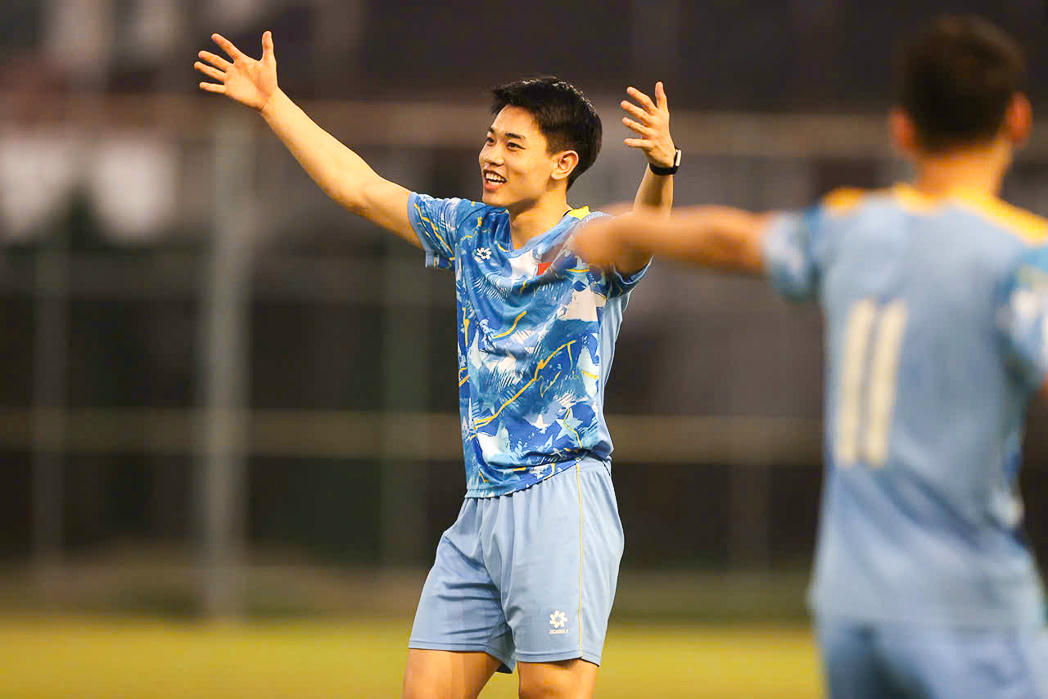 Sự nghiệp đang rộng mở với ngôi sao trẻ Đình Bắc (Ảnh VFF)