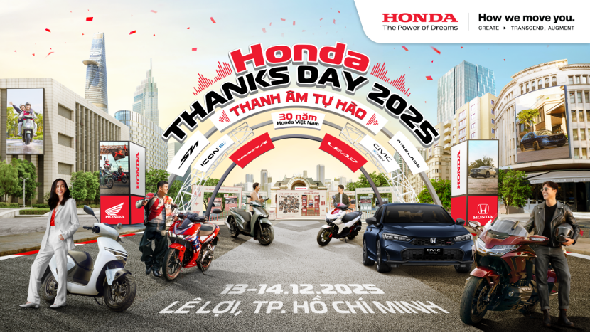 Honda Thanks Day 2025 – Hứa hẹn nhiều hoạt động thú vị và đáng nhớ
