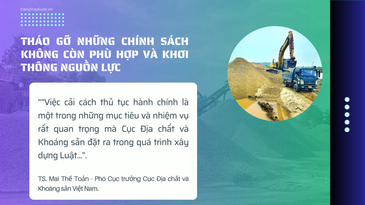 Luật Địa chất và khoáng sản 2024: Tiết giảm từ 30% đến 80% thời gian thực hiện thủ tục hành chính