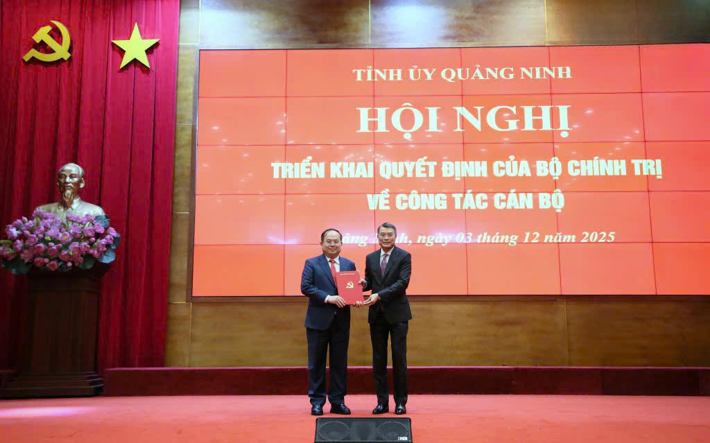 Ông Quản Minh Cường giữ chức Bí thư Tỉnh ủy Quảng Ninh