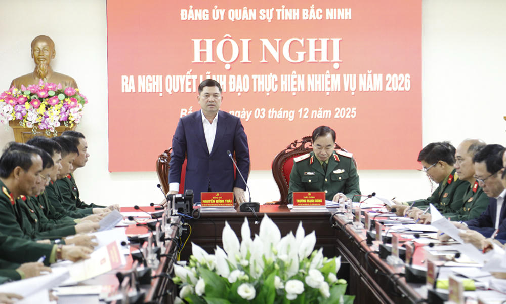 Bắc Ninh triển khai nhiệm vụ quân sự - quốc phòng năm 2026