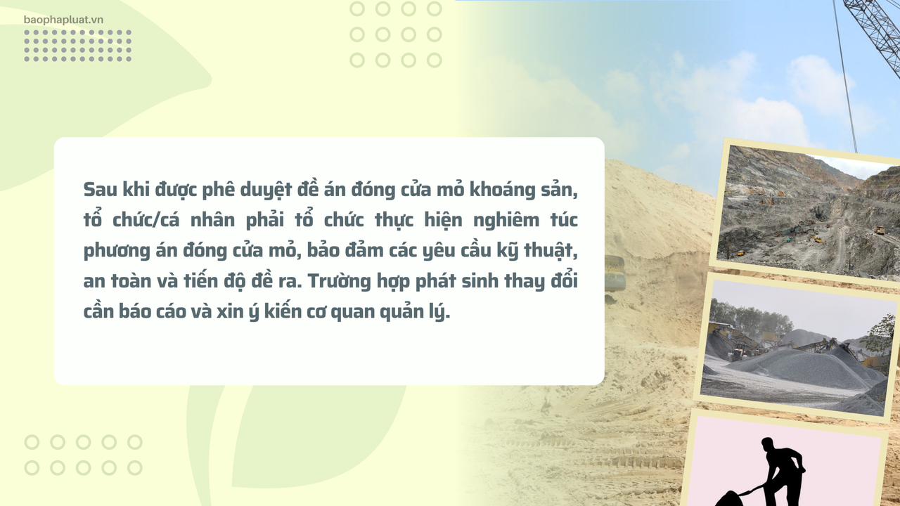Đóng cửa mỏ khoáng sản - chìa khóa sử dụng khoáng sản bền vững sau khai thác