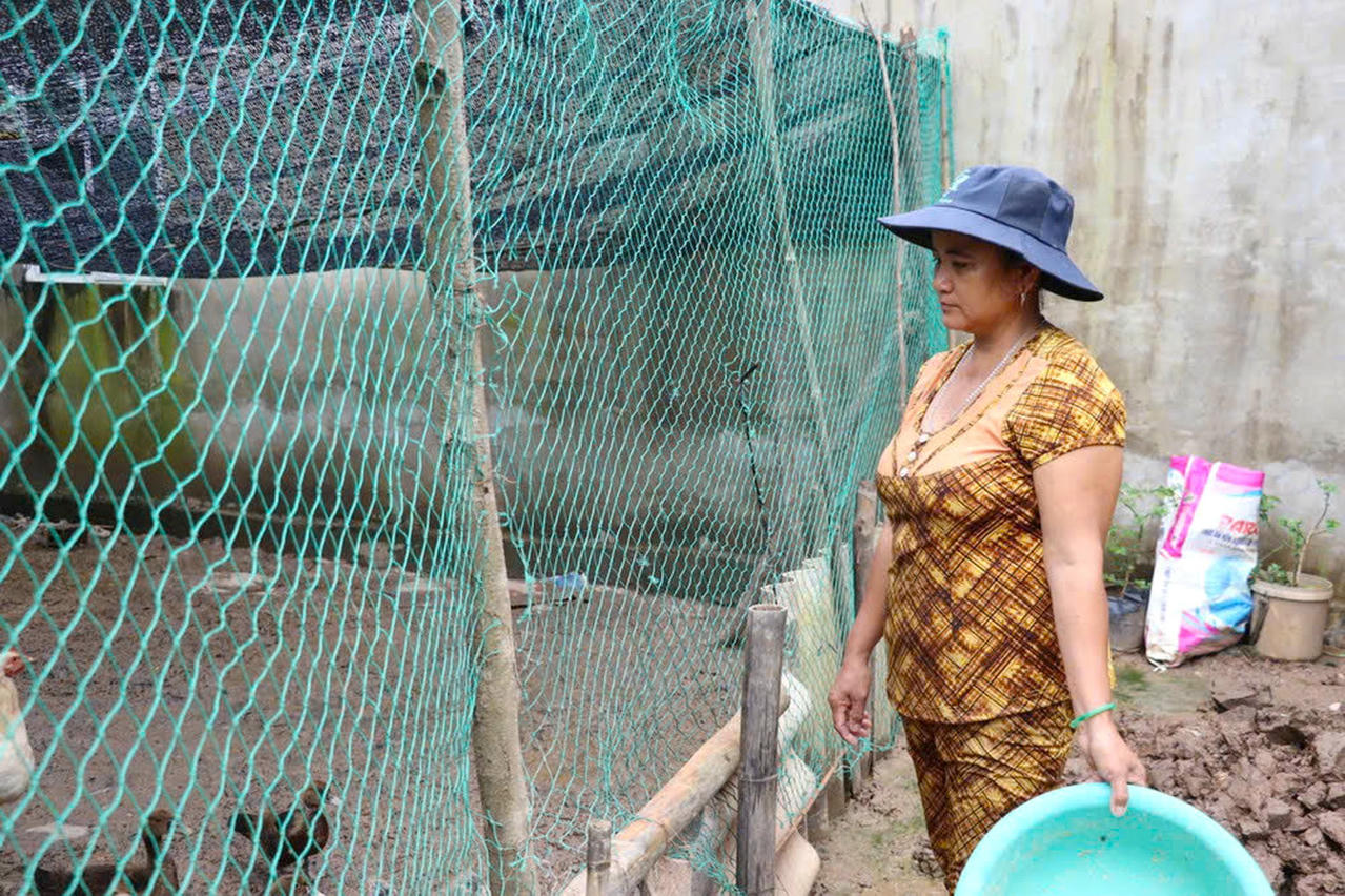 Tỉnh Cà Mau hỗ trợ nhiều mô hình sinh kế cho hộ nghèo.