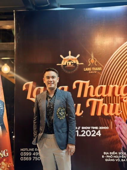 Ông Đặng Chiến - Tổng giám đốc công ty TNHH DC ENTERTAIMENT.