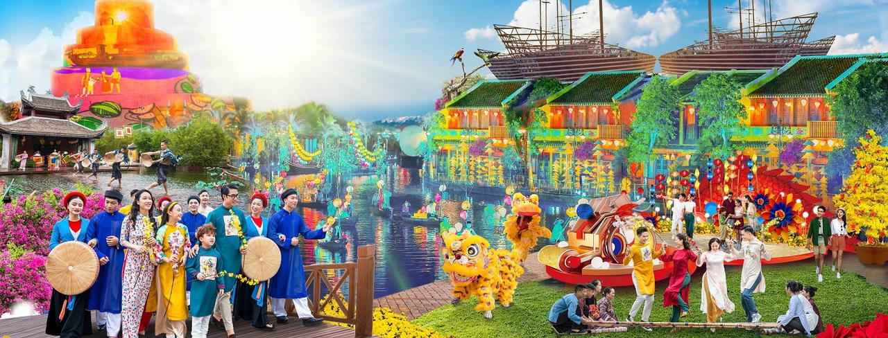 Du khách có cơ hội du ngoạn 5 châu, khám phá tinh hoa lễ hội thế giới tại Cần Giờ (Ảnh minh họa)