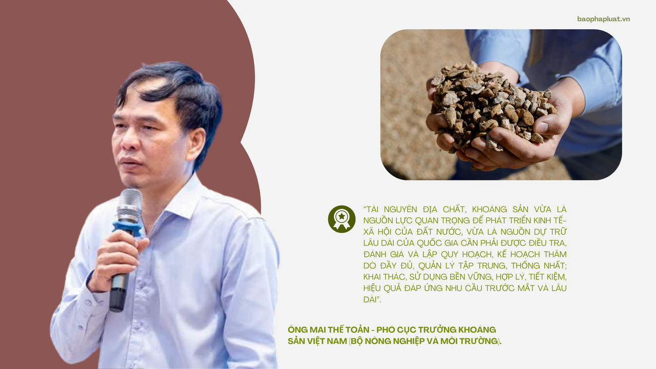 Siết chặt kỷ cương, minh bạch trách nhiệm trong hoạt động địa chất và thu hồi khoáng sản