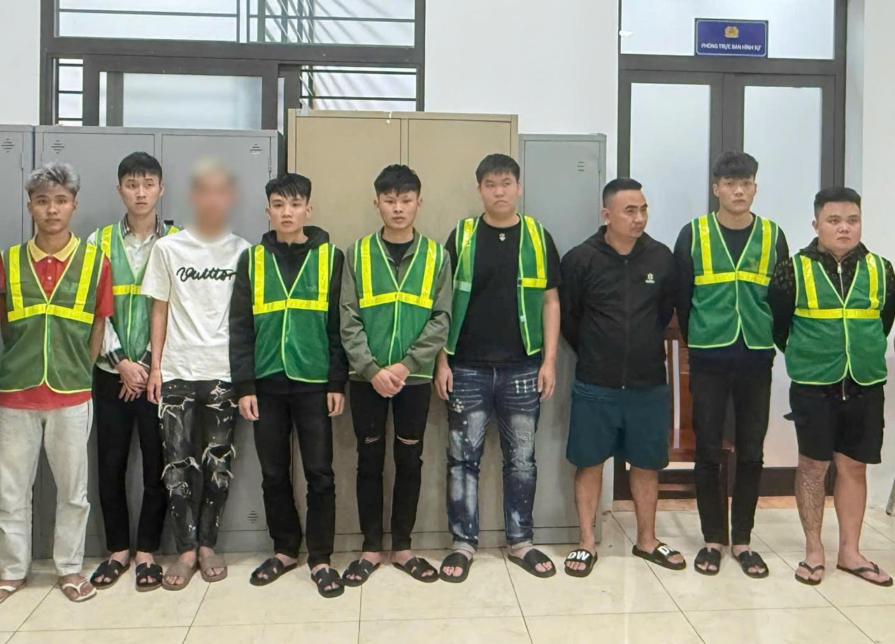 Bắt giữ nhóm thanh niên hỗn chiến trong đêm xuất phát từ mâu thuẫn tình cảm