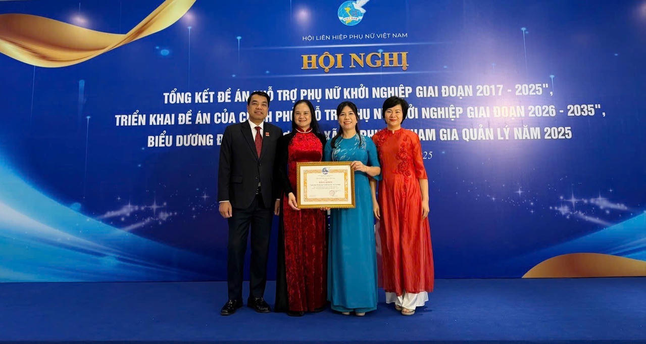 SHB nhận Bằng khen vì những thành tích xuất sắc trong triển khai thực hiện Đề án 'Hỗ trợ phụ nữ khởi nghiệp giai đoạn 2017-2025'
