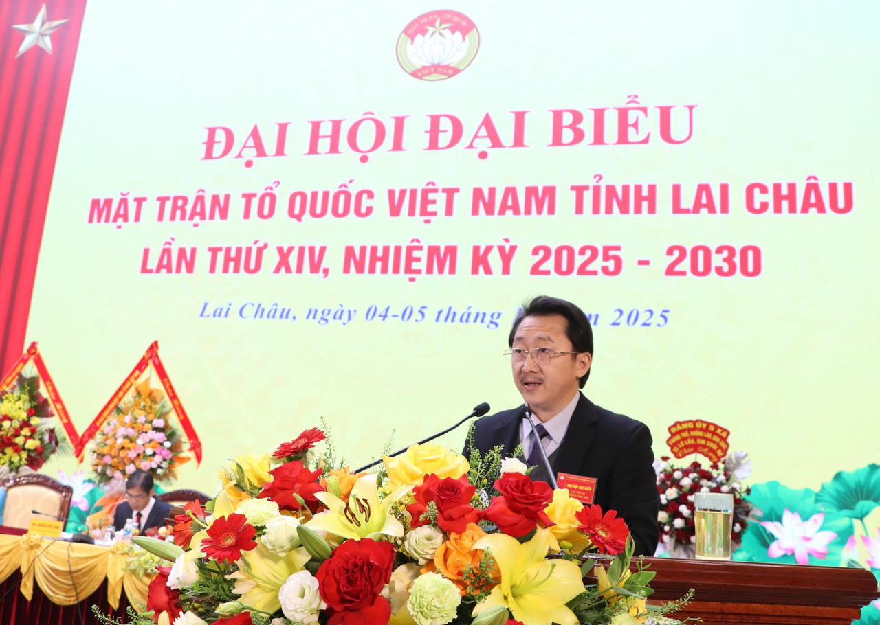 Ông&nbsp;Sùng A Hồ - Phó Bí thư Thường trực Tỉnh ủy, Chủ tịch Ủy ban MTTQ Việt Nam tỉnh Lai Châu.