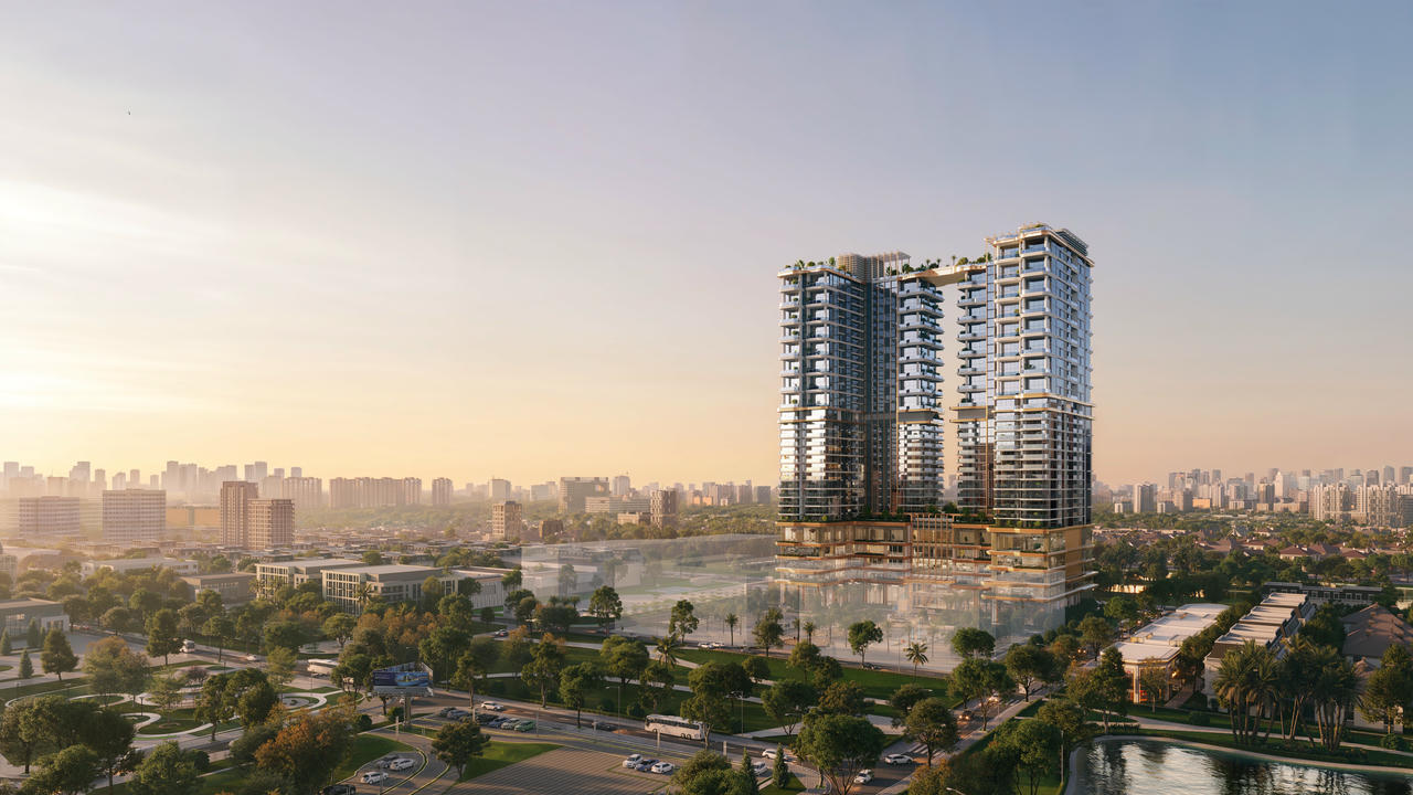 Phân khu cao tầng Rivea Residences thuộc khu phức hợp Rivea Hanoi - Tòa tháp đôi biểu tượng khởi nguyên dòng chảy tinh hoa