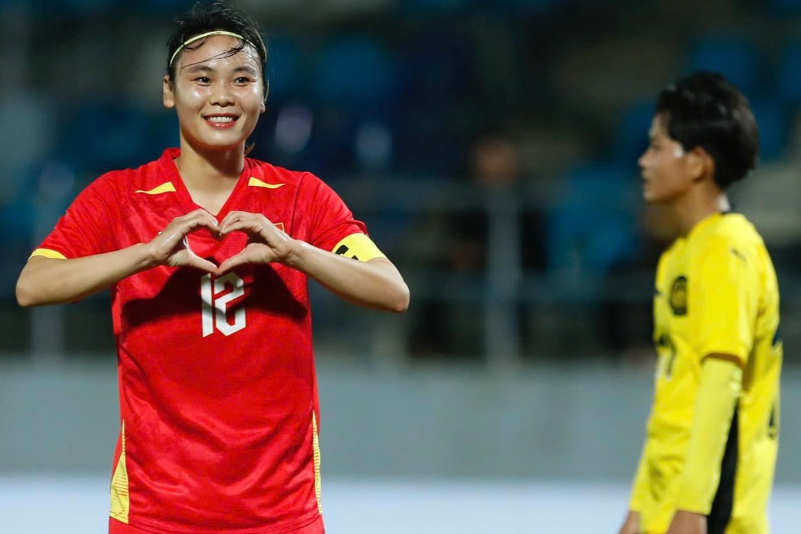 Đội tuyển nữ Việt Nam thắng đậm trận đầu ra quân