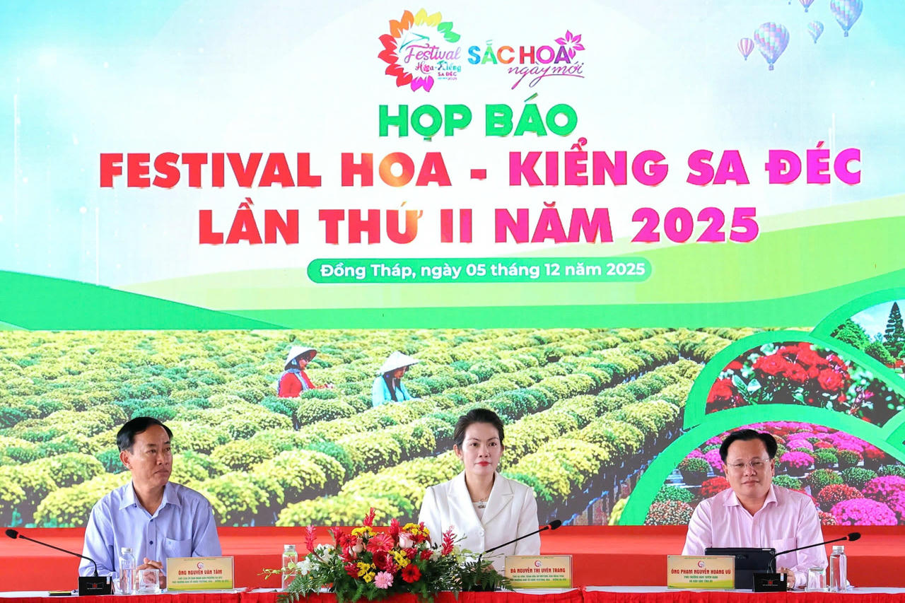 Festival Hoa Kiểng Sa Đéc - mùa lễ hội rực rỡ