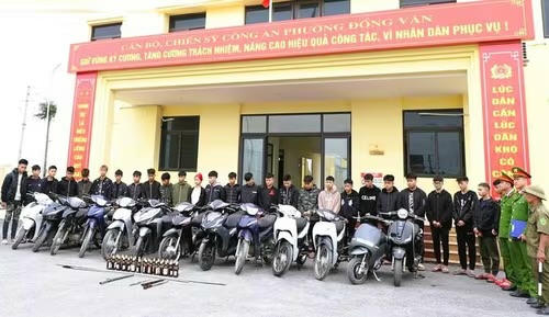 Ninh Bình: Triệu tập 27 thanh thiếu niên mang hung khí gây náo loạn đường phố trong đêm
