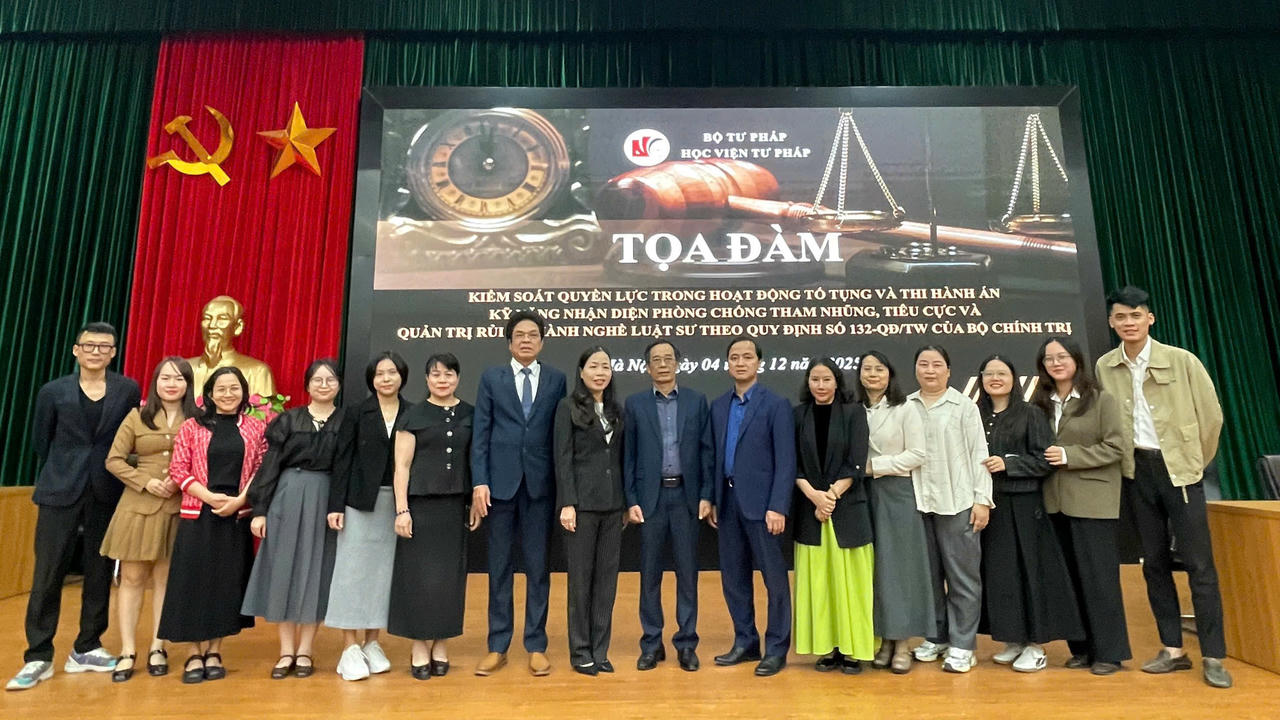 Đột phá trong đào tạo luật sư tại Học viện Tư pháp: Khi liêm chính trở thành “vắc-xin” sinh tồn của nghề