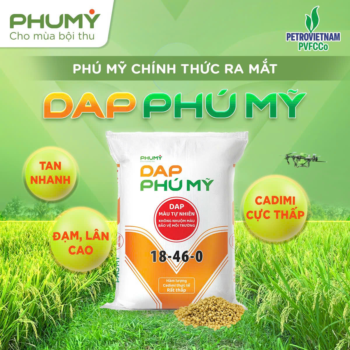 PVFCCo – Phú Mỹ chính thức ra mắt DAP Phú Mỹ