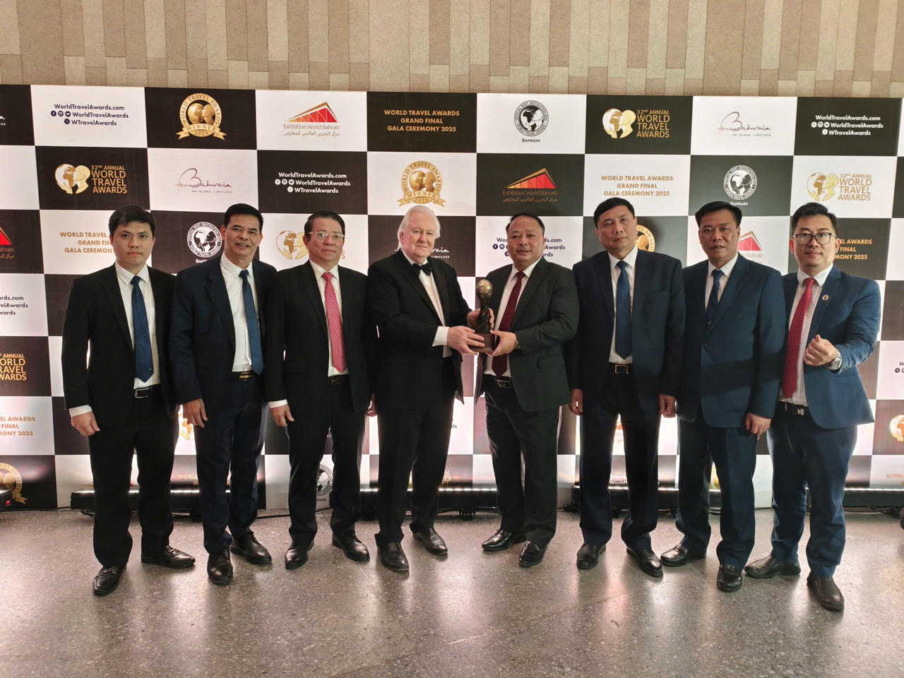 World Travel Awards - hệ thống giải thưởng uy tín bậc nhất của ngành du lịch thế giới. (Ảnh: Sở VHTT&DL tỉnh Tuyên Quang)