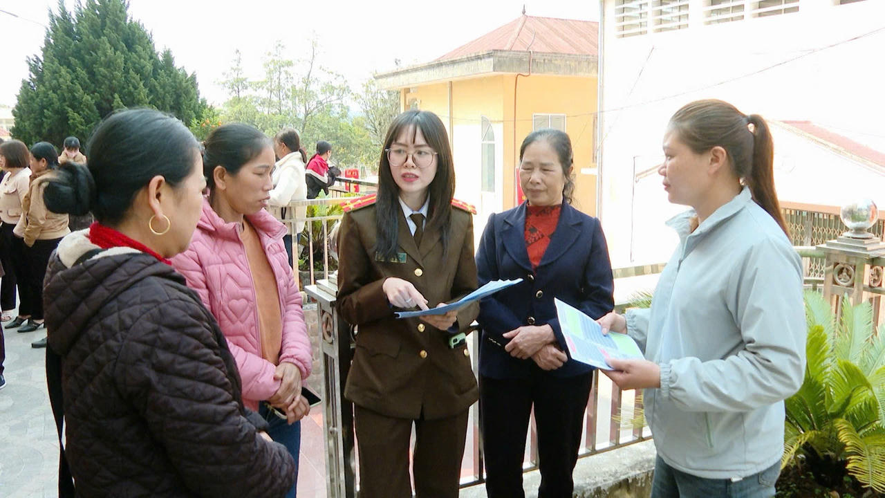 Công an tỉnh Lạng Sơn Tuyên truyền trọng điểm - lan tỏa sâu rộng, gắn chặt với thực tiễn. (Ảnh: Công an Lạng Sơn)