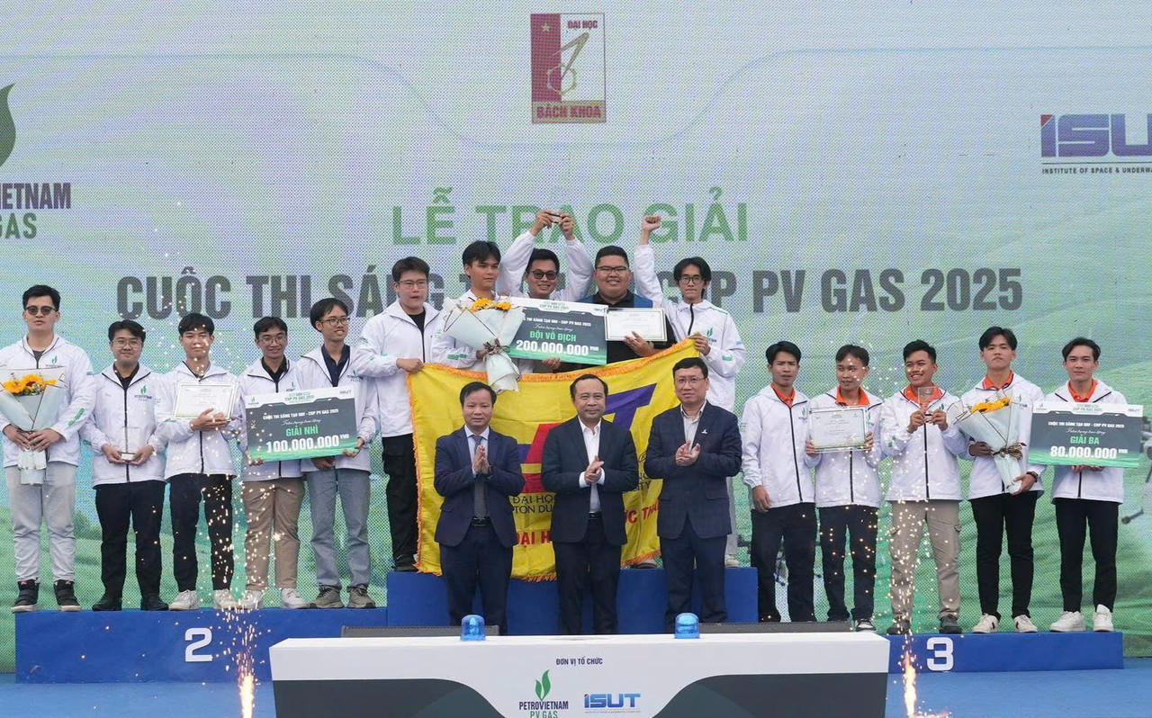 Trường Đại học Tôn Đức Thắng vô địch cuộc thi sáng tạo UAV