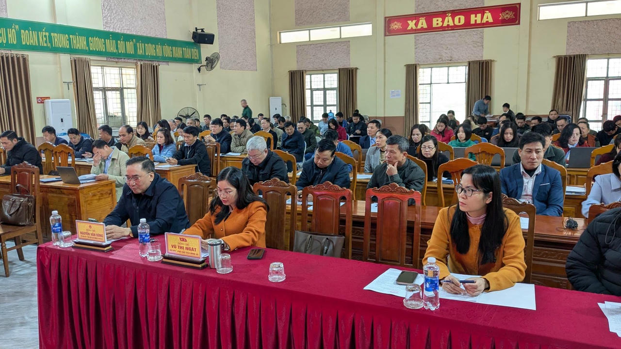 Hội nghị nhằm đánh giá kết quả thực hiện trong tháng và thống nhất nhiệm vụ trọng tâm tháng 12/2025. 