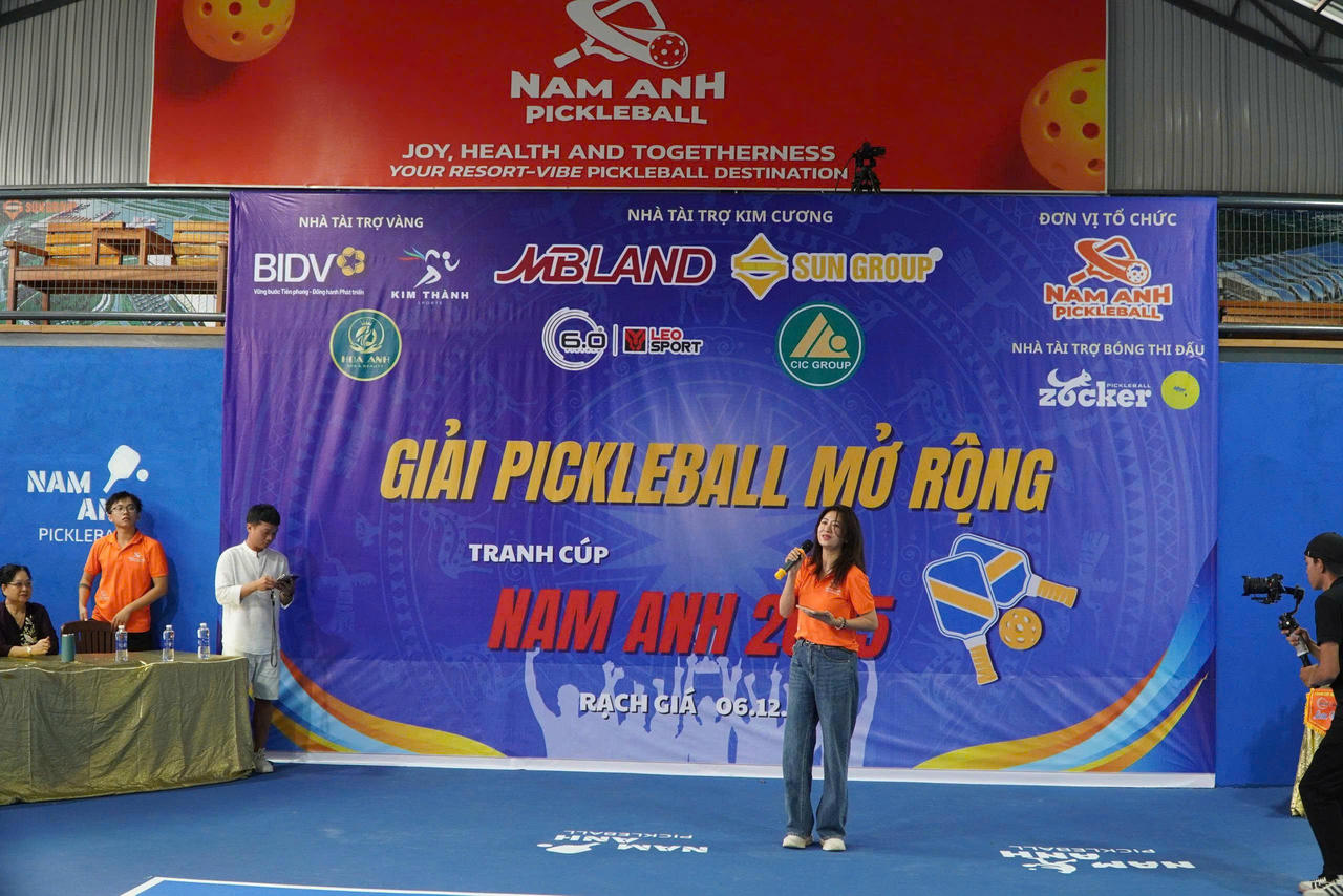 Giải đấu đã nhanh chóng khẳng định vị thế là một trong những sự kiện Pickleball lớn ở khu vực ĐBSCL (Ảnh: Khánh Thuỳ).