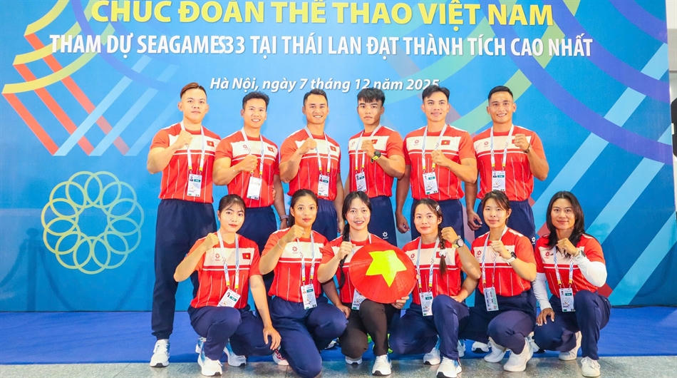 Đoàn thể thao Việt Nam lên đường sang Thái Lan