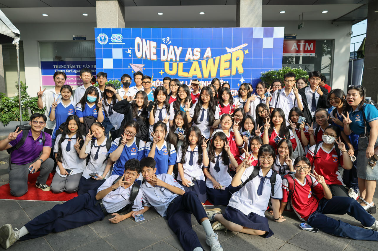 Chương trình "One day as a Ulawer" dành cho các học sinh THPT trên địa bàn TP HCM