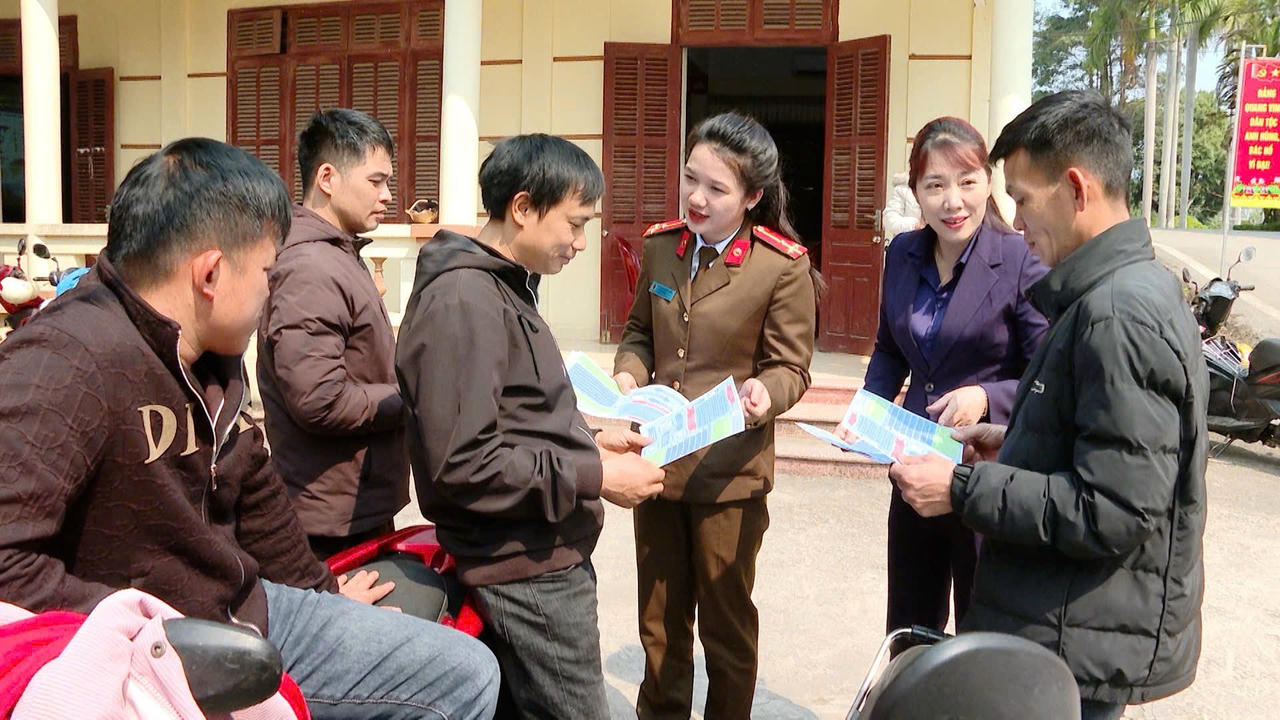 Công tác PBGDPL của Công an tỉnh Lạng Sơn đã khẳng định hiệu quả mạnh mẽ trong phòng ngừa tội phạm, xây dựng xã hội kỷ cương và bình yên. (Ảnh: Công an Lạng Sơn)
