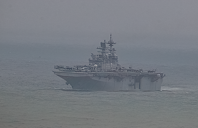 Cảng Đà Nẵng đón siêu hạm USS Tripoli của Hải quân Mỹ 