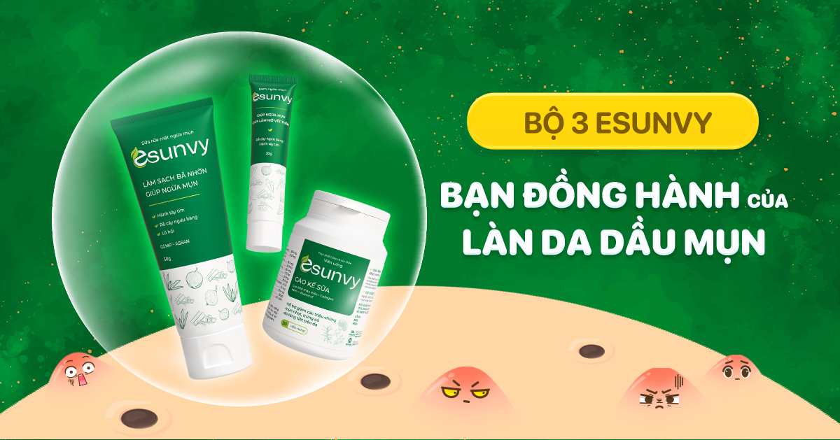 Trong uống - ngoài thoa: Giải pháp toàn diện chăm sóc da dầu mụn