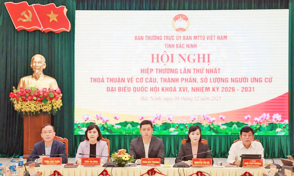 Bắc Ninh tổ chức Hội nghị hiệp thương lần thứ nhất giới thiệu nhân sự ứng cử ĐBQH khóa XVI và HĐND tỉnh khóa XX