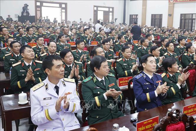 Các đại biểu dự lễ kỷ niệm. Ảnh: Thống Nhất/TTXVN