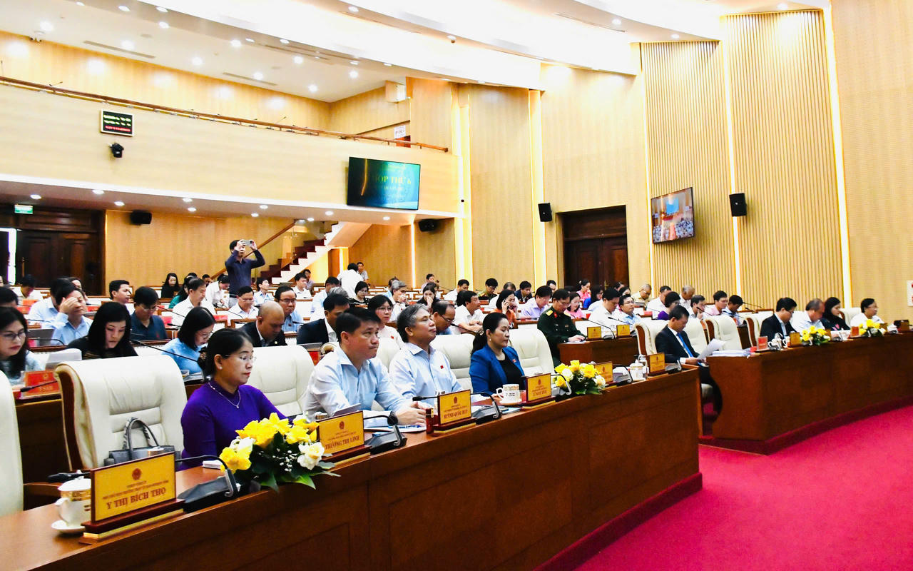 Các đại biểu tham dự kỳ họp.&nbsp;