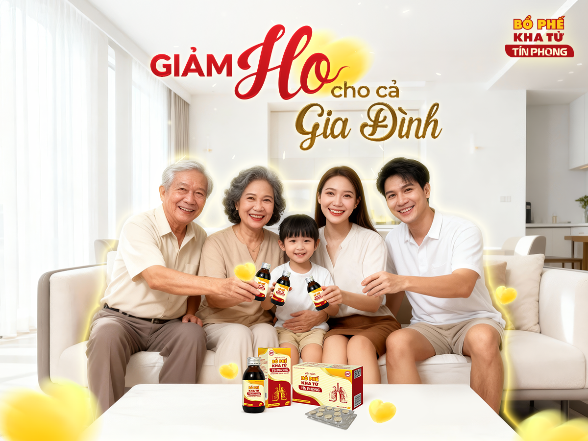 Bổ Phế Kha Tử Tín Phong - Giải pháp hỗ trợ bổ phế, long đờm, giảm ho